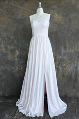 Lace/Chiffon One-Shoulder Floor-Length Bridesmaid Dresses